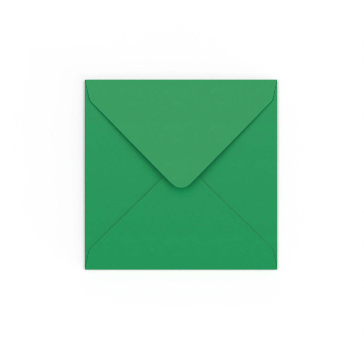 Enveloppe verte profonde 130x130 mm