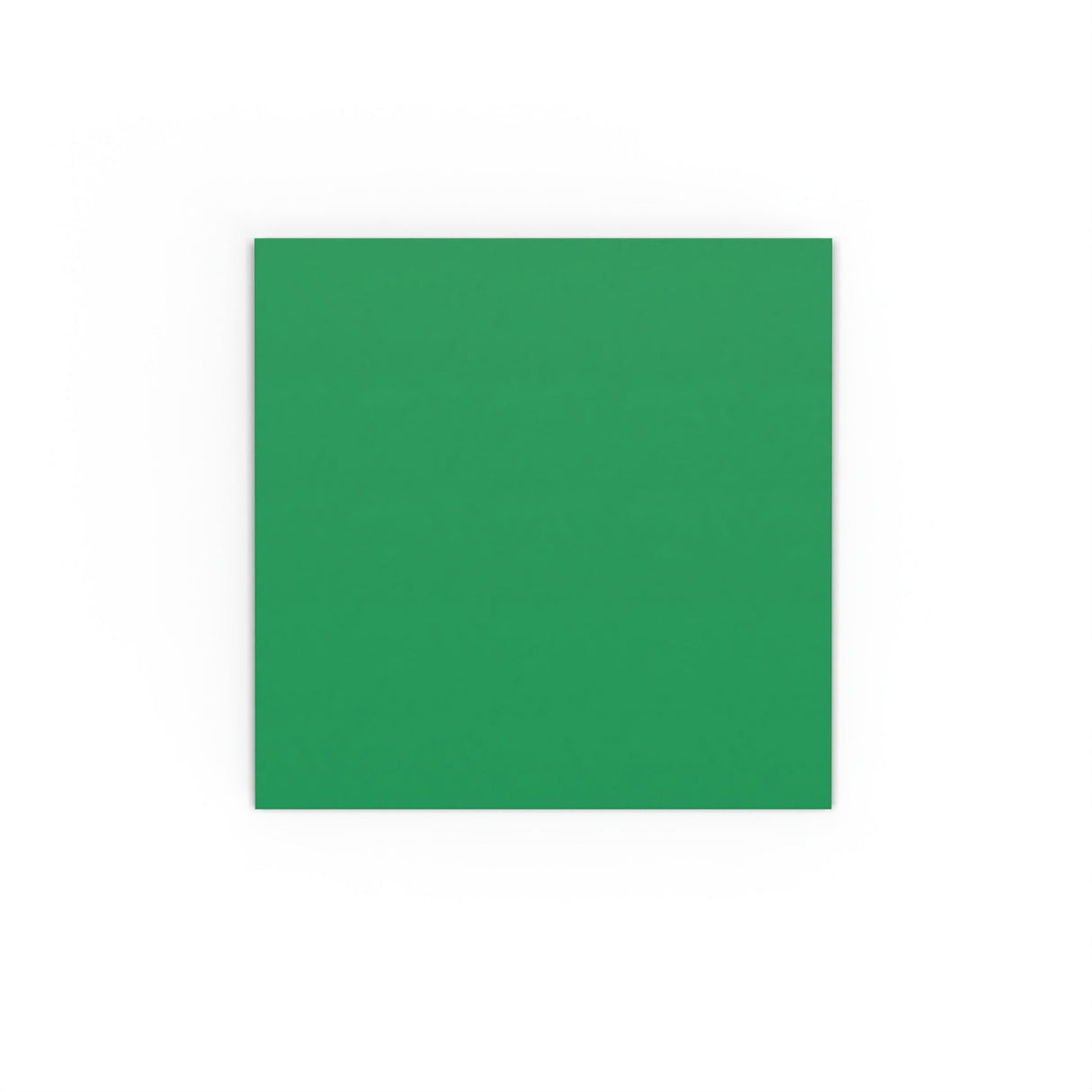 Enveloppe verte profonde 130x130 mm