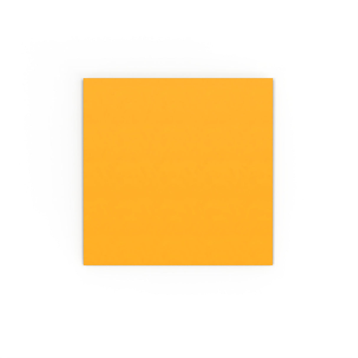Enveloppe jaune profonde 130x130 mm