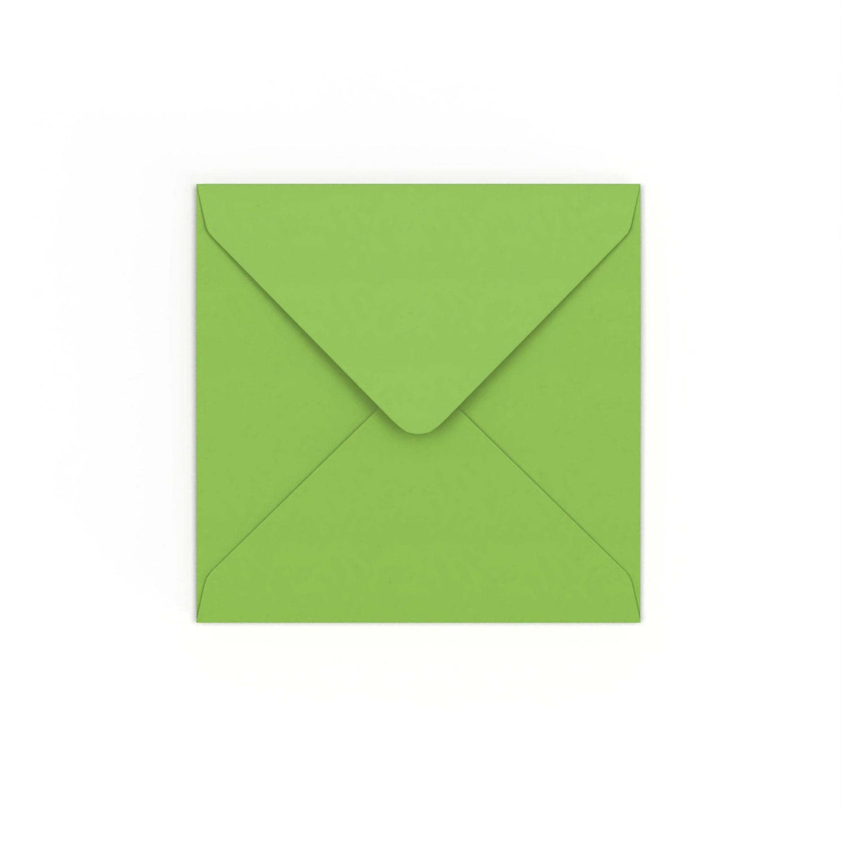 Enveloppe verte vive 130x130 mm