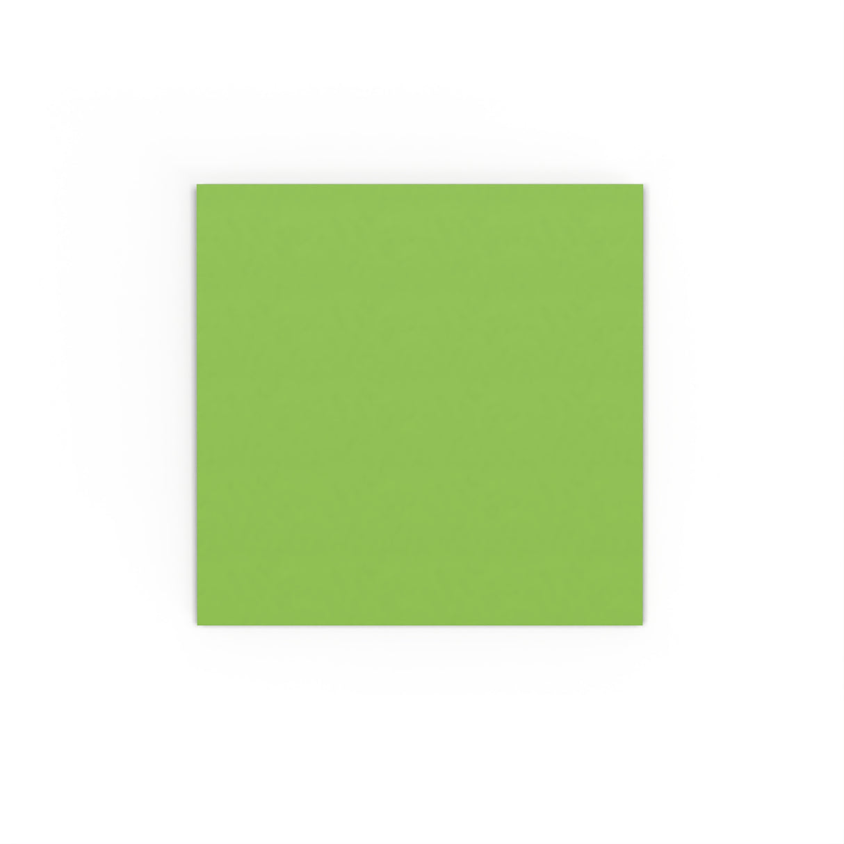 Enveloppe verte vive 130x130 mm