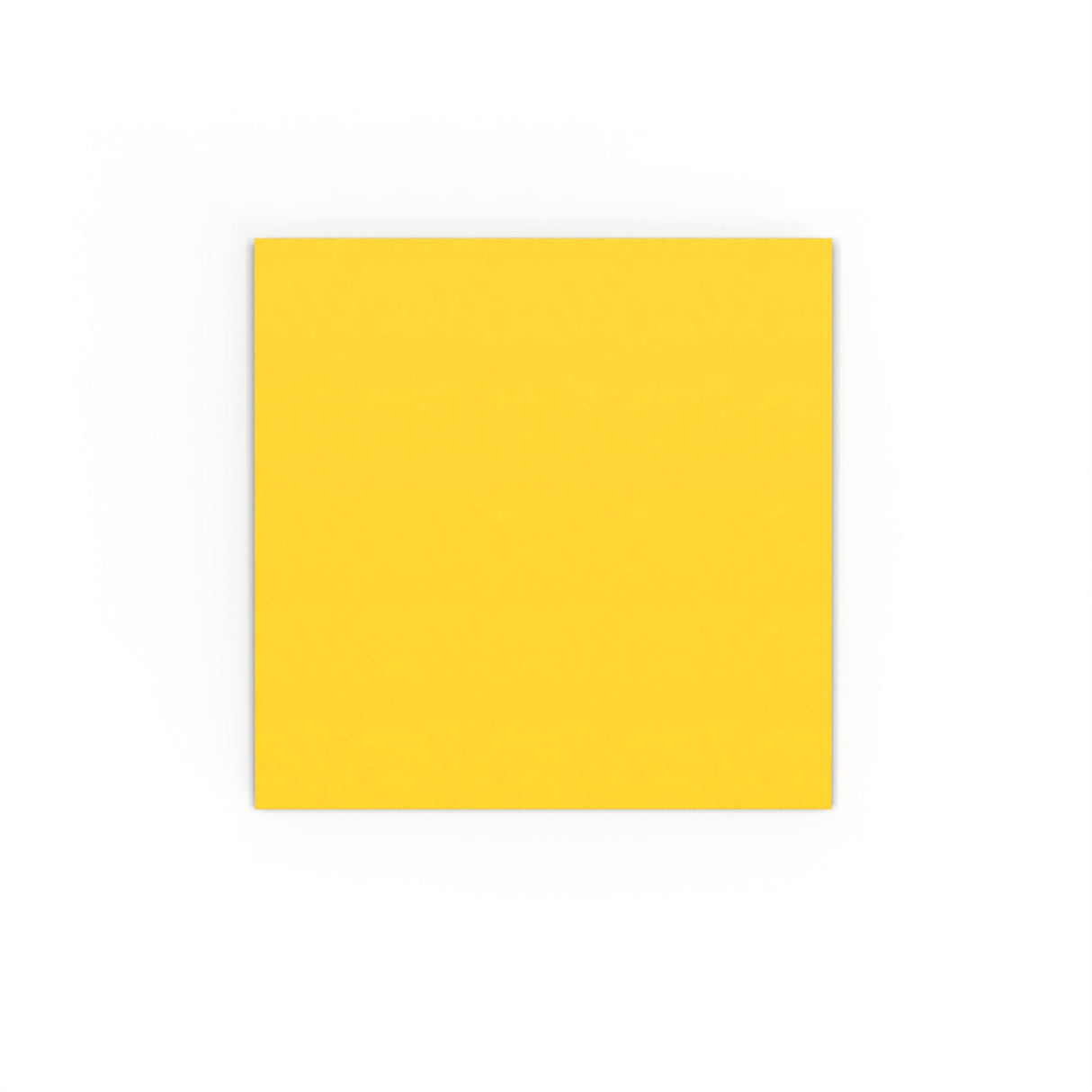 Enveloppe jaune 130x130 mm