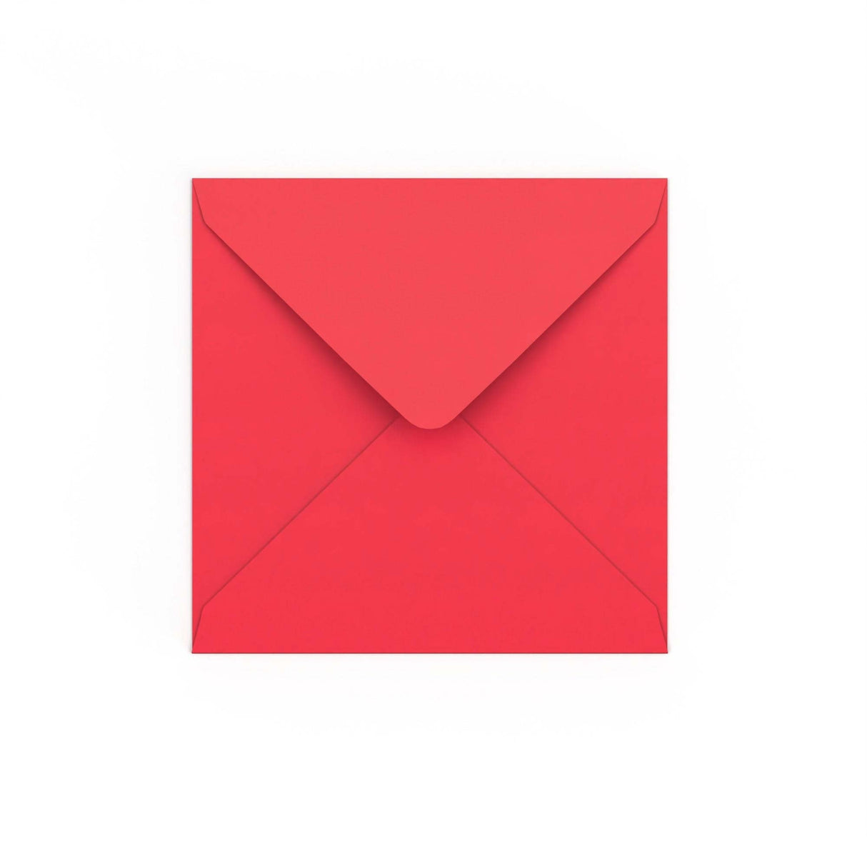 Enveloppe rouge éclatante 140x140 mm