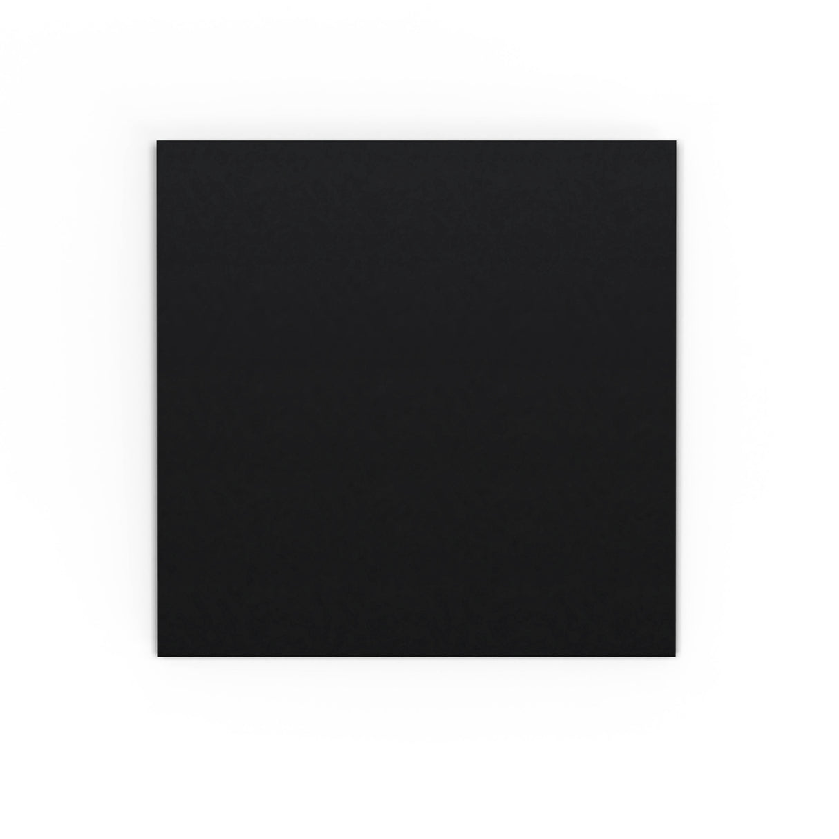 Enveloppe noire à rabat en pointe 155x155 mm
