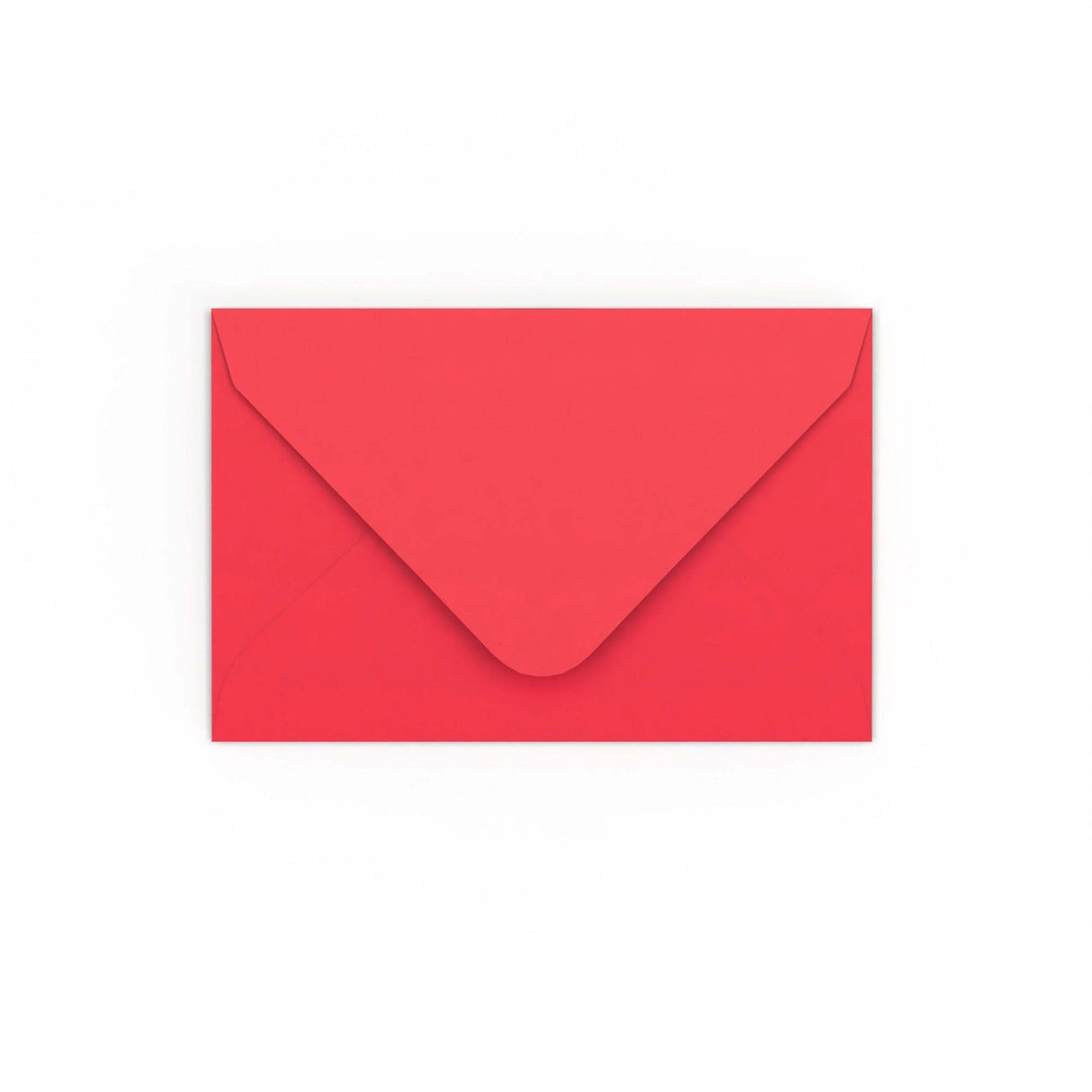 Enveloppe rouge éclatante 65x94 mm