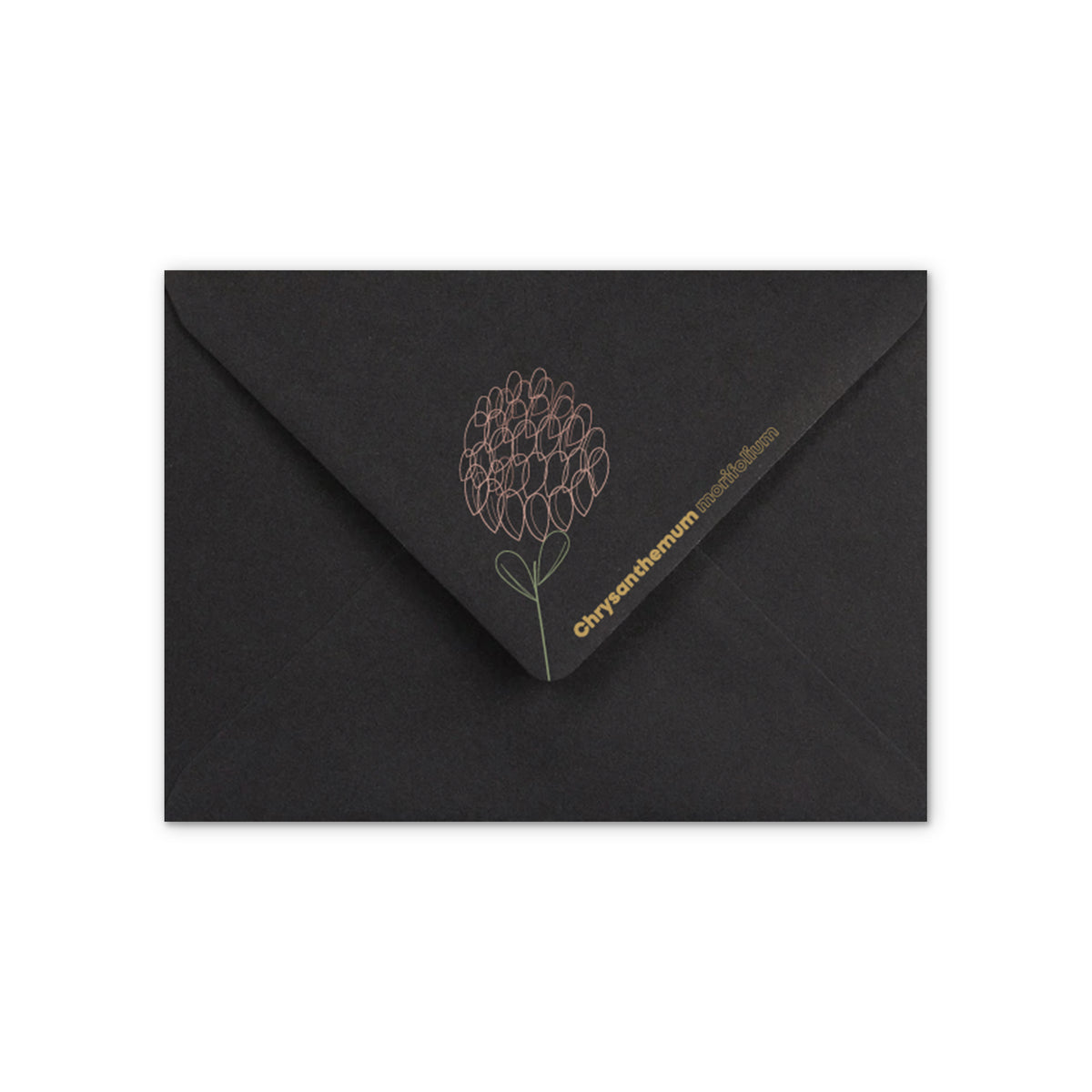 Enveloppe Motif Chrysanthème