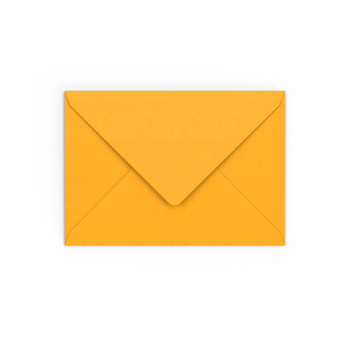 Enveloppe jaune profonde 114x162 mm (C6)