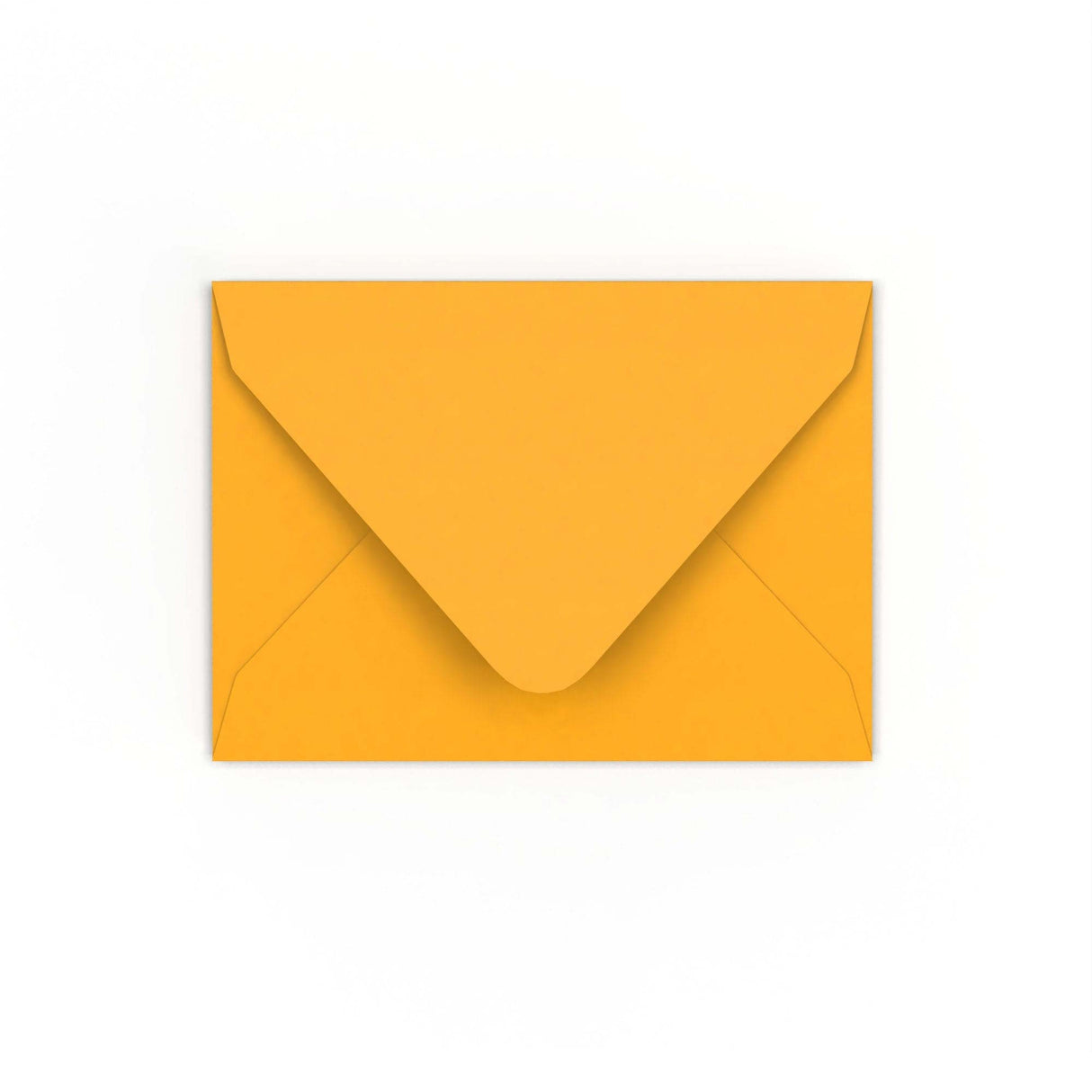 Enveloppe jaune profonde 82x113 mm (C7)