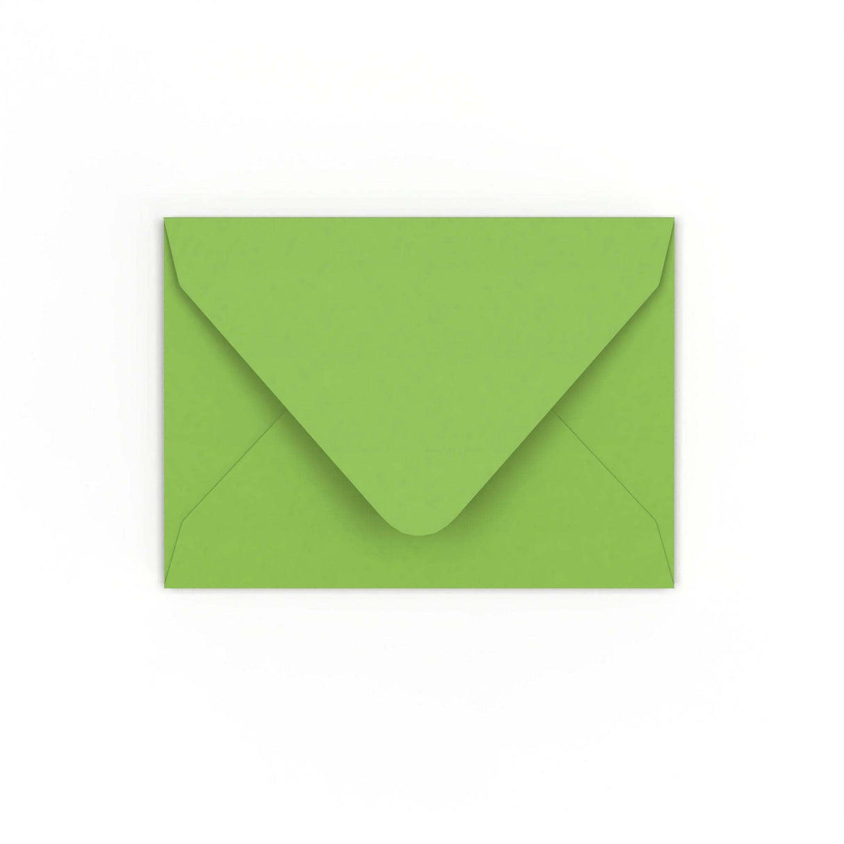 Enveloppe verte vive 82x113 mm (C7)