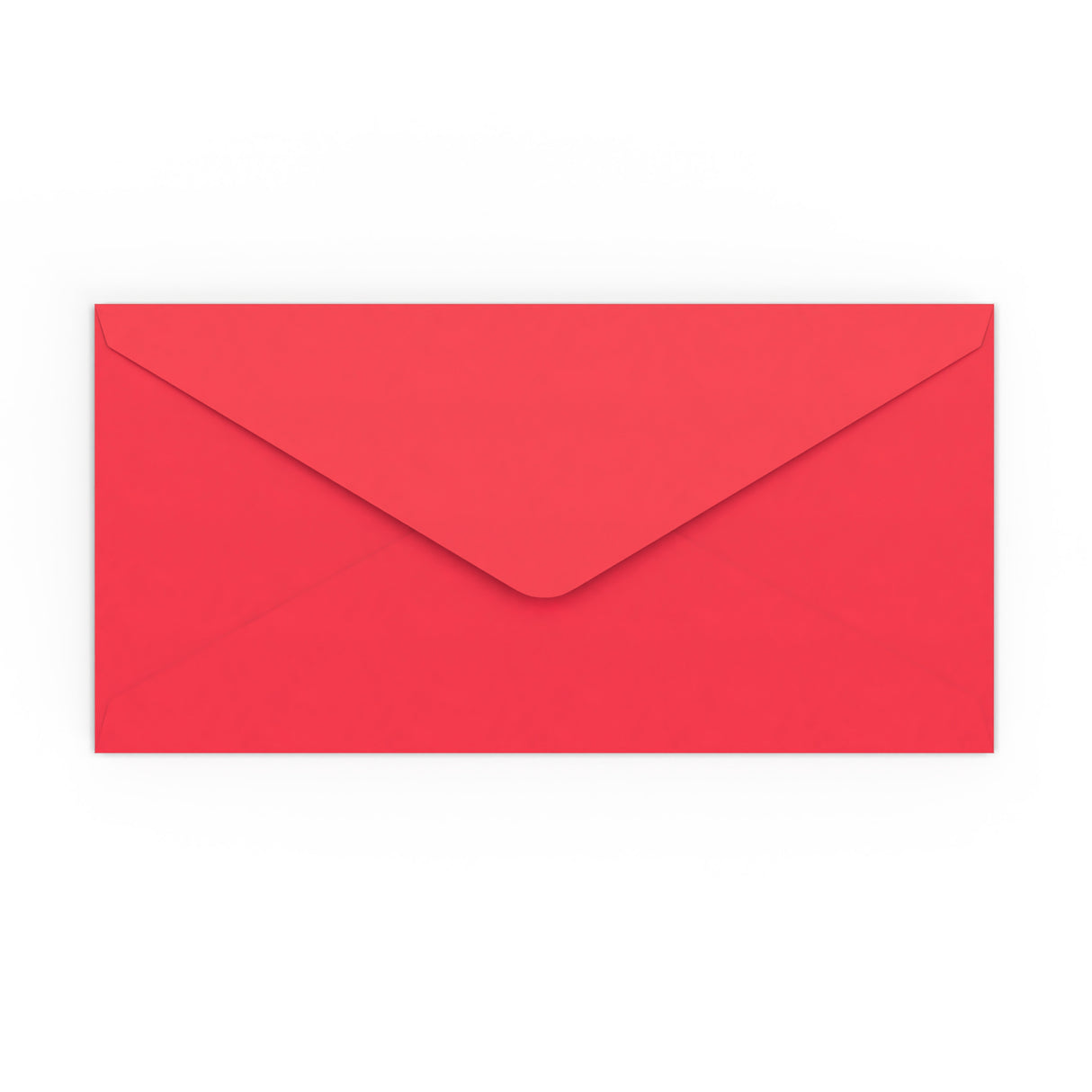 Enveloppe rouge éclatante 110x220 mm (DL)