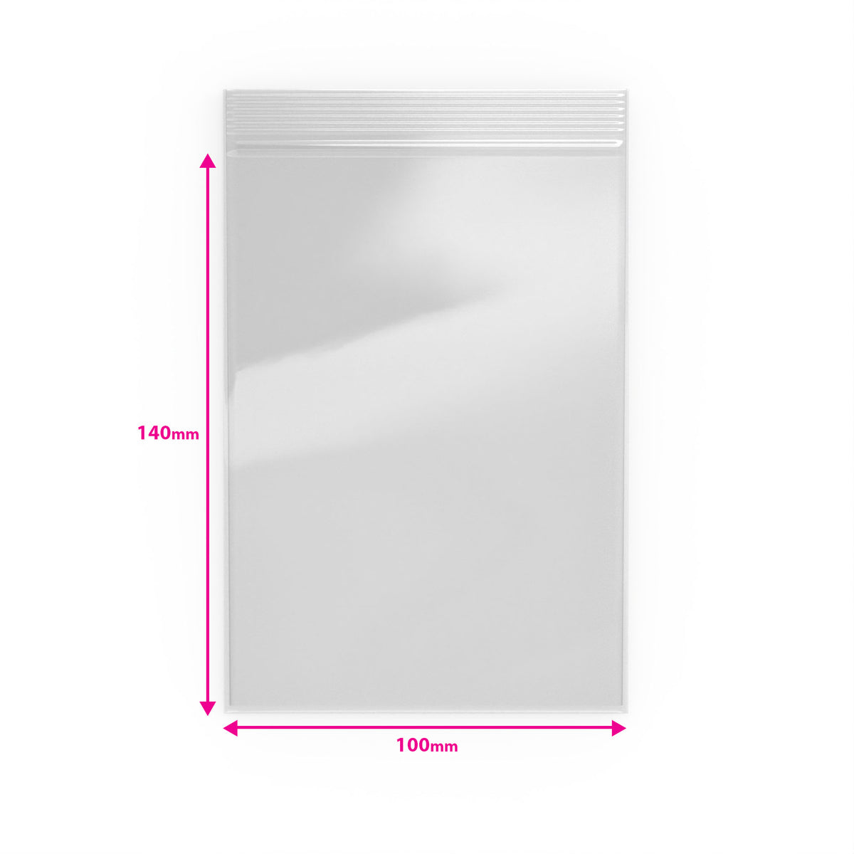 Sachets transparents Zip