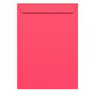 Enveloppe rose éclatante 324x229 mm (C4)