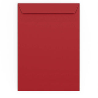 Enveloppe rouge foncée 324x229 mm (C4)