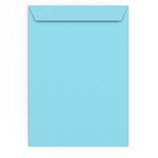 Enveloppe bleue vive 324x229 mm (C4)