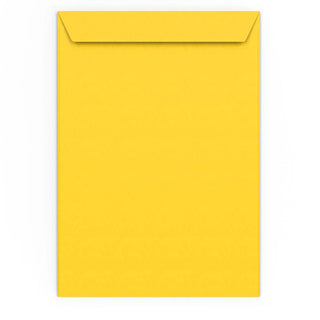 Enveloppe jaune vive 324x229 mm (C4)