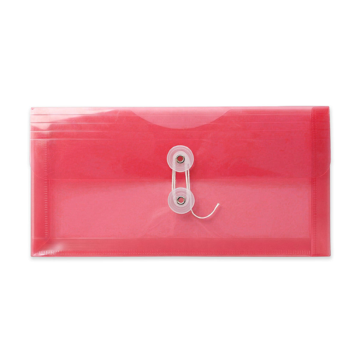 Enveloppe en polypropylène avec soufflet et fermeture japonaise