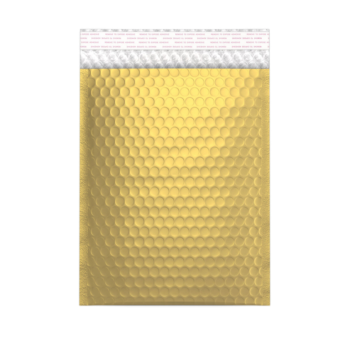 Sachets à bulles métallisés mat colorés