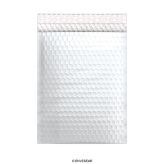 Sachets à bulles métallisés mat colorés