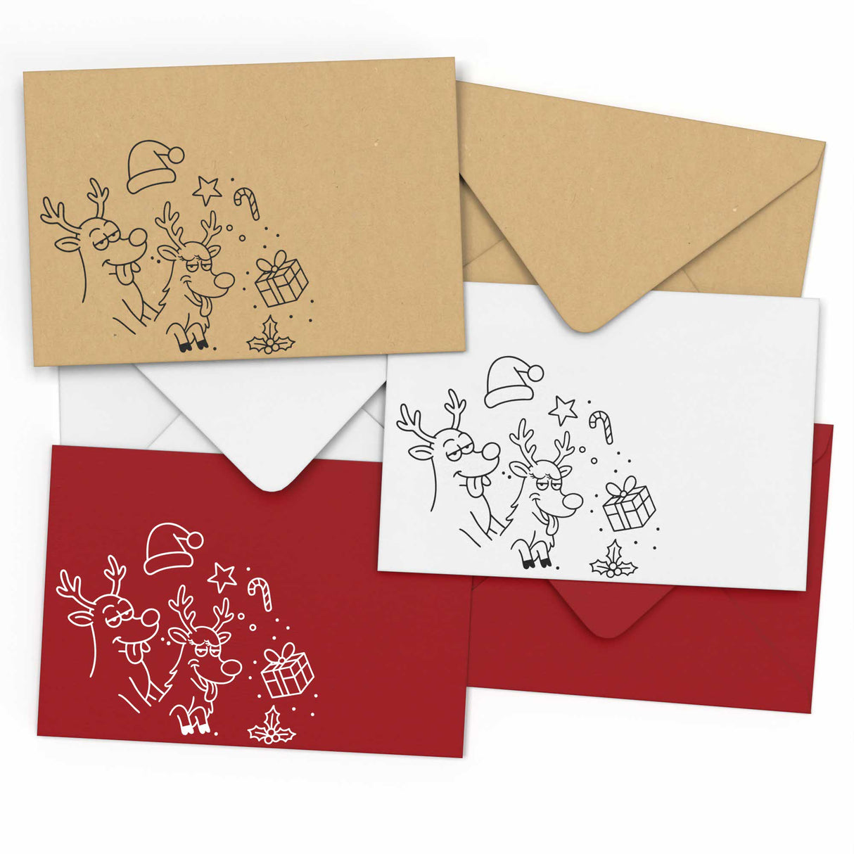 Enveloppe de Noël Duo de Noël