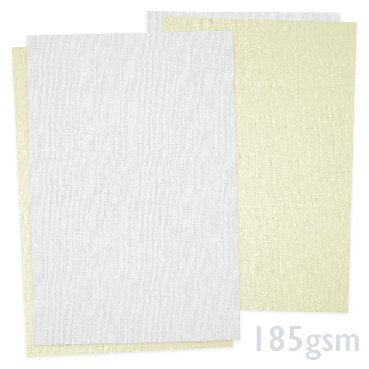 Papier texturé lin 185g/m²