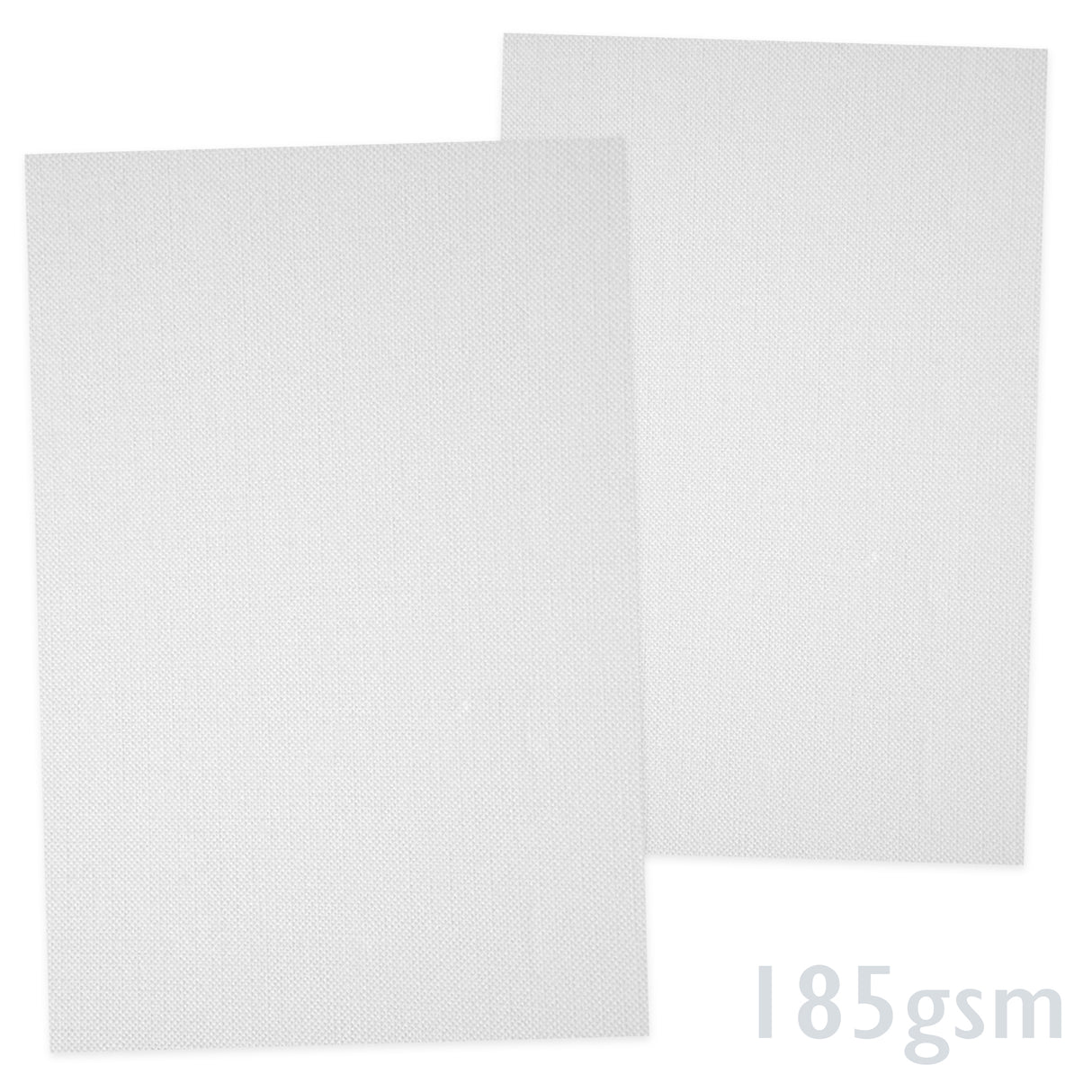 Papier blanc vergé 185g/m²