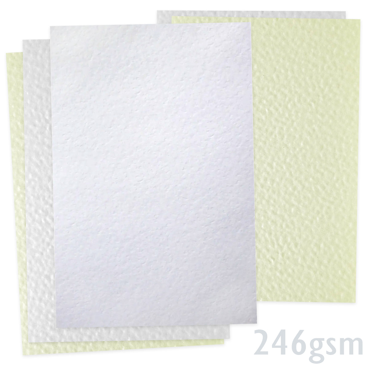 Papier texturé martelé 246g/m²