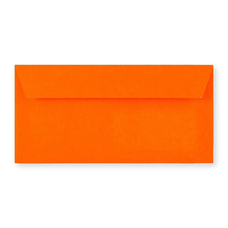 Enveloppe orange néon 110x220 mm (DL)