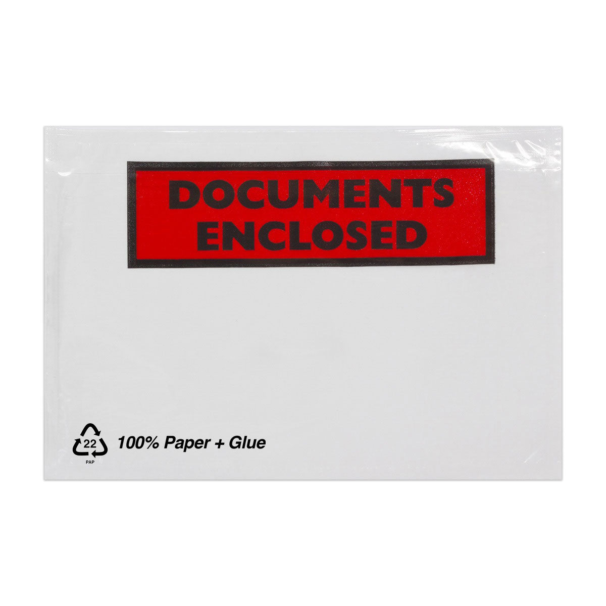 Pochettes porte - documents en papier - Avec impression