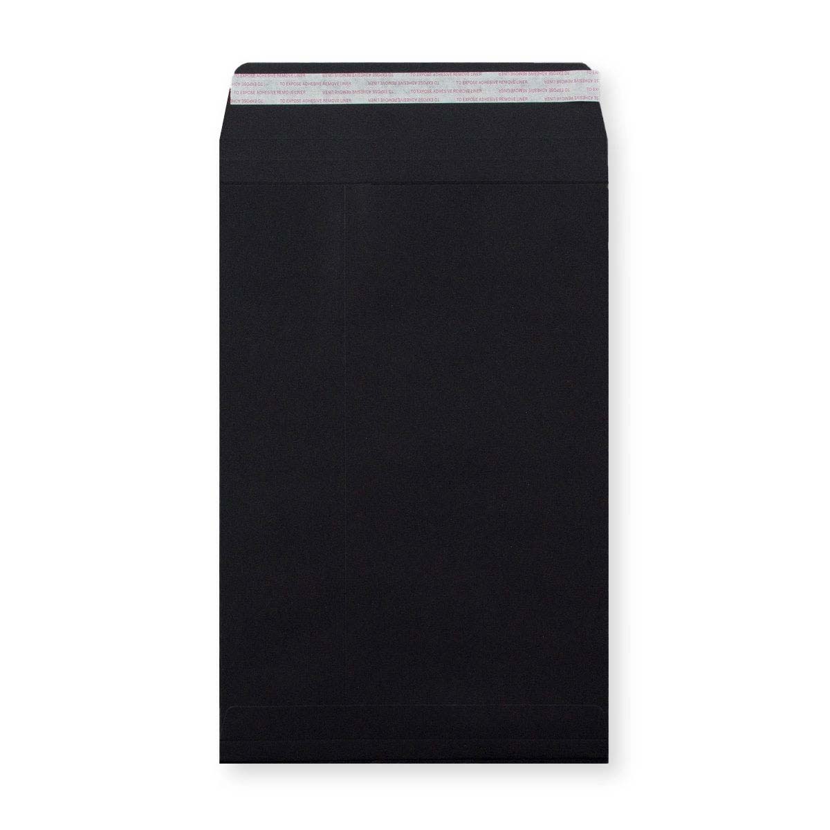 Enveloppe noir à soufflet 324x229x25 mm (C4)