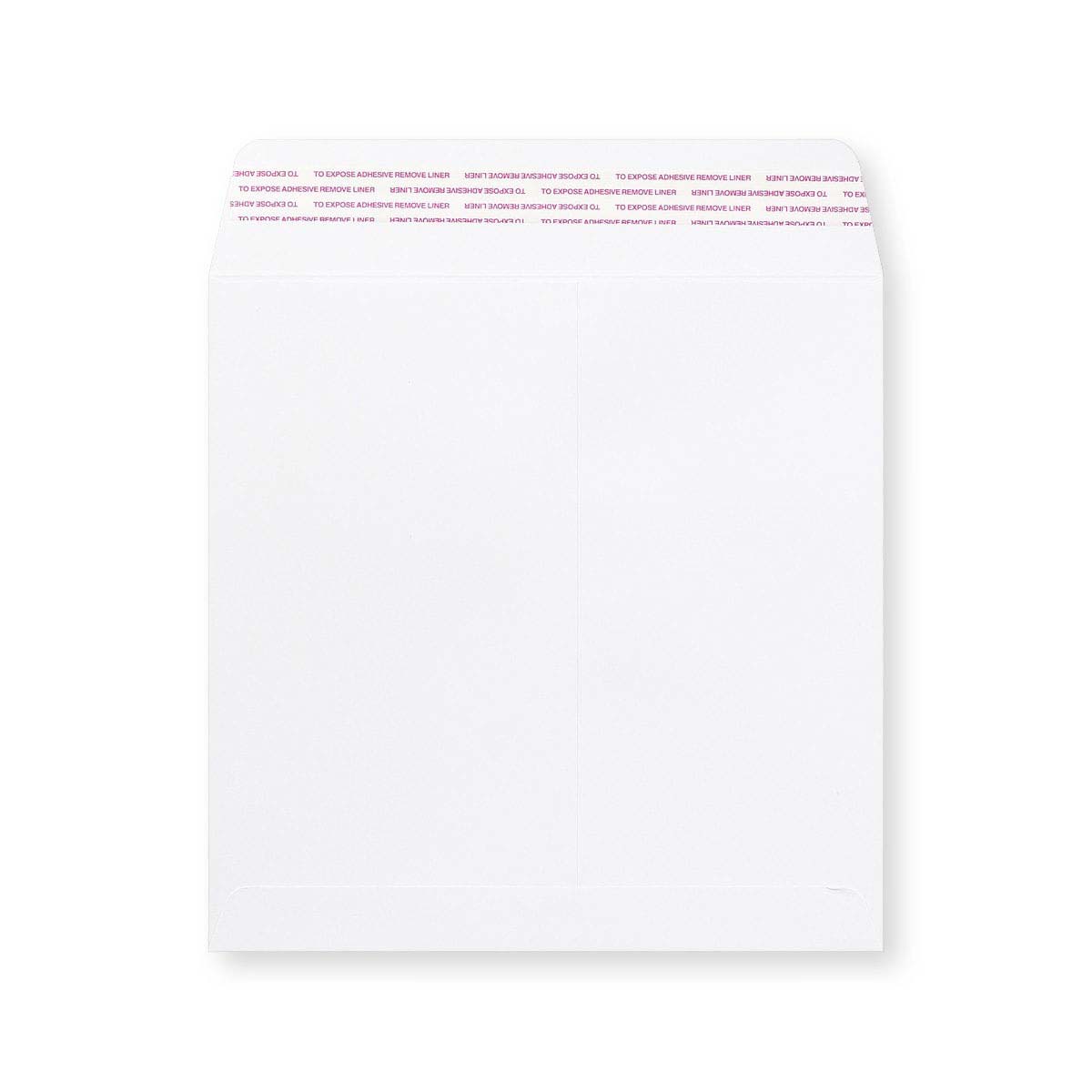 Enveloppe blanche cartonnée 220x220 mm