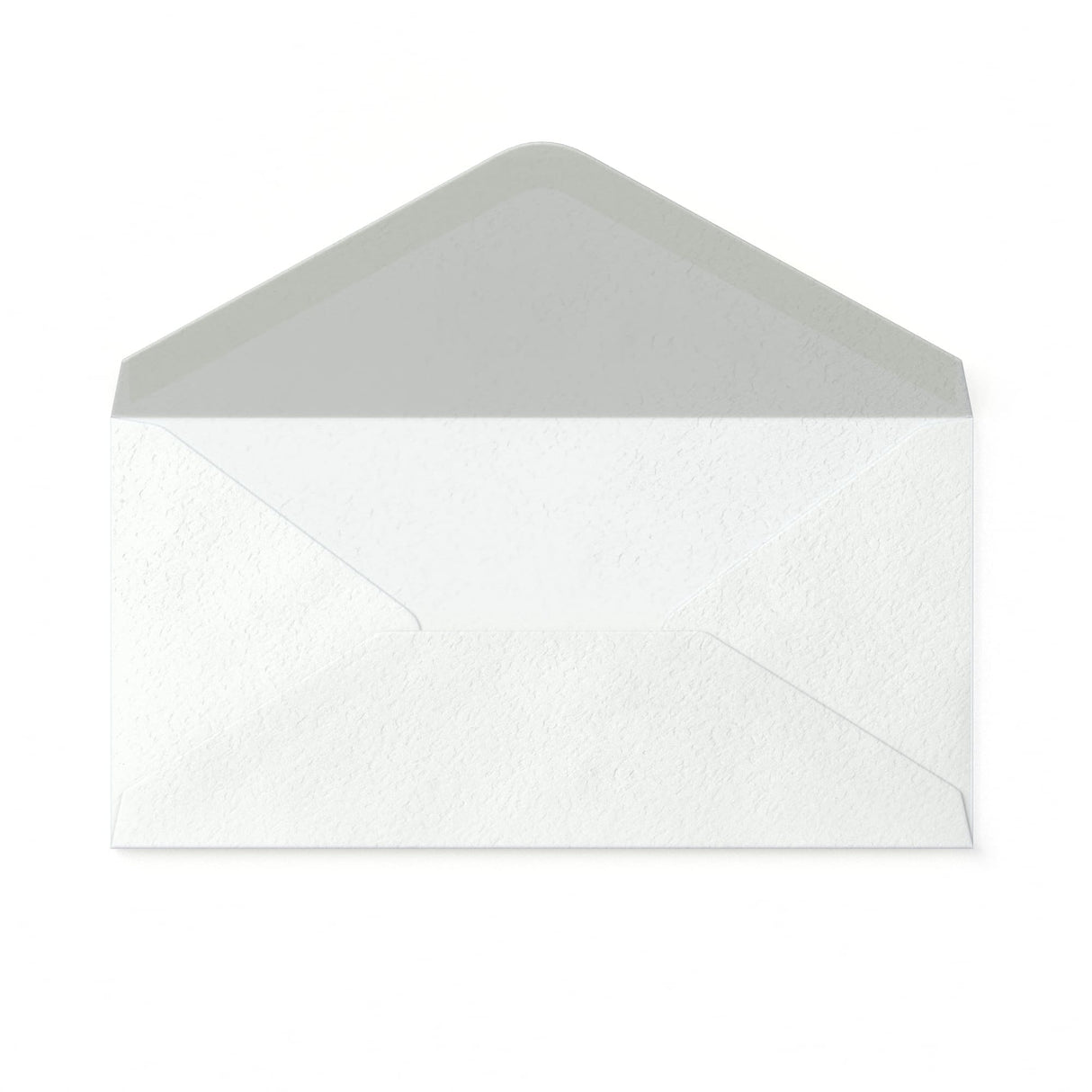 Enveloppe blanche avec effet martelé 110x220 mm (DL)