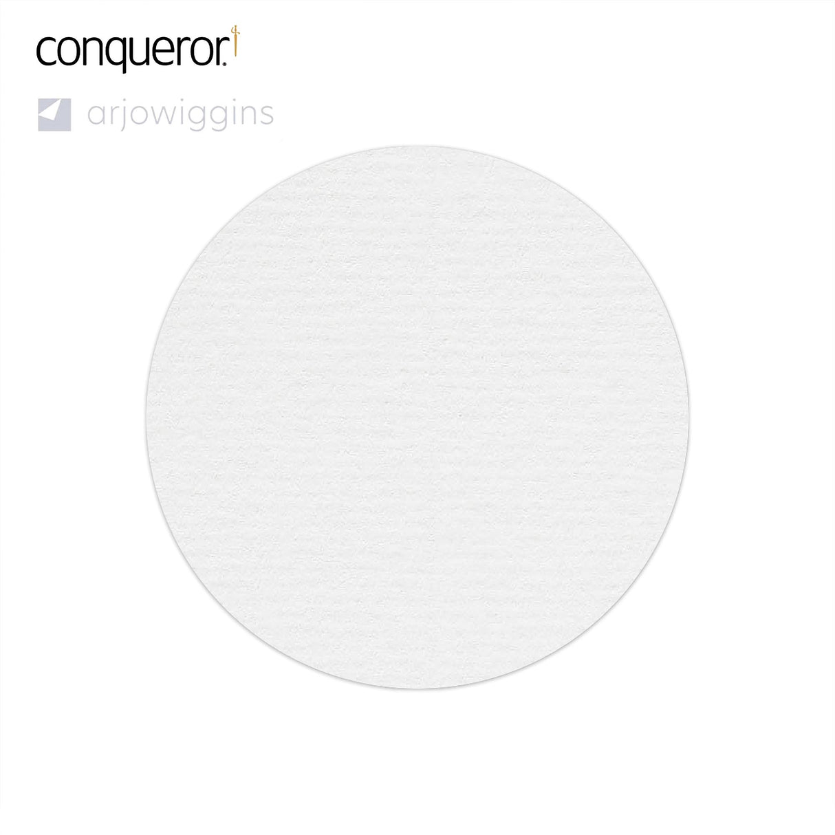 Enveloppe conqueror vergé blanc glacier 110x220 mm (DL)