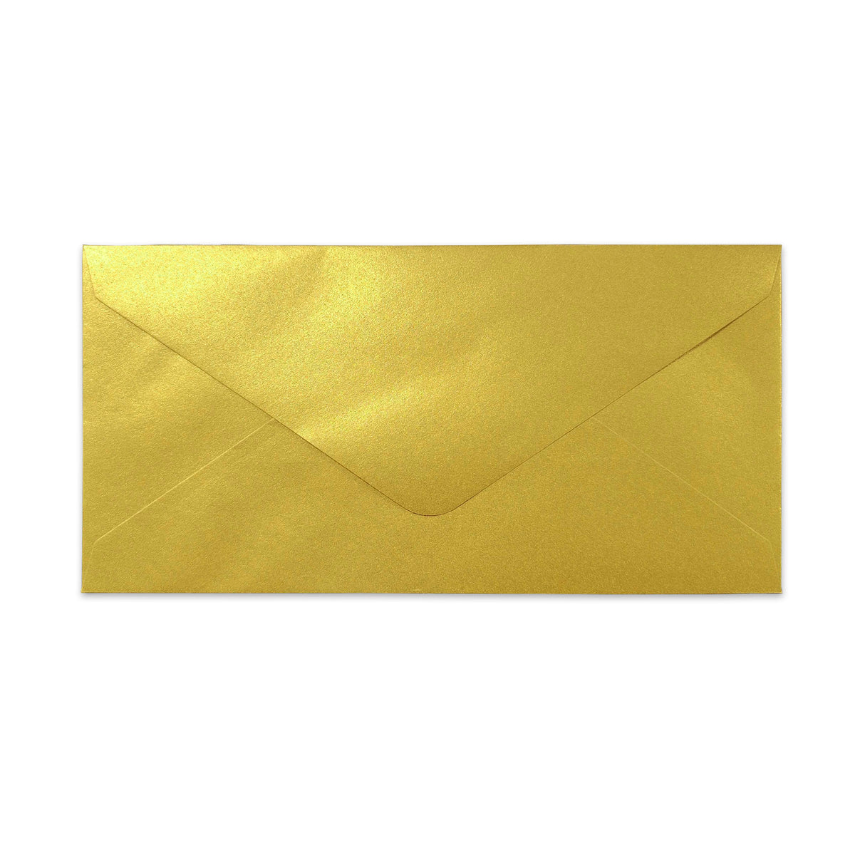 DL 110x220mm - Enveloppe or métalisée 120g