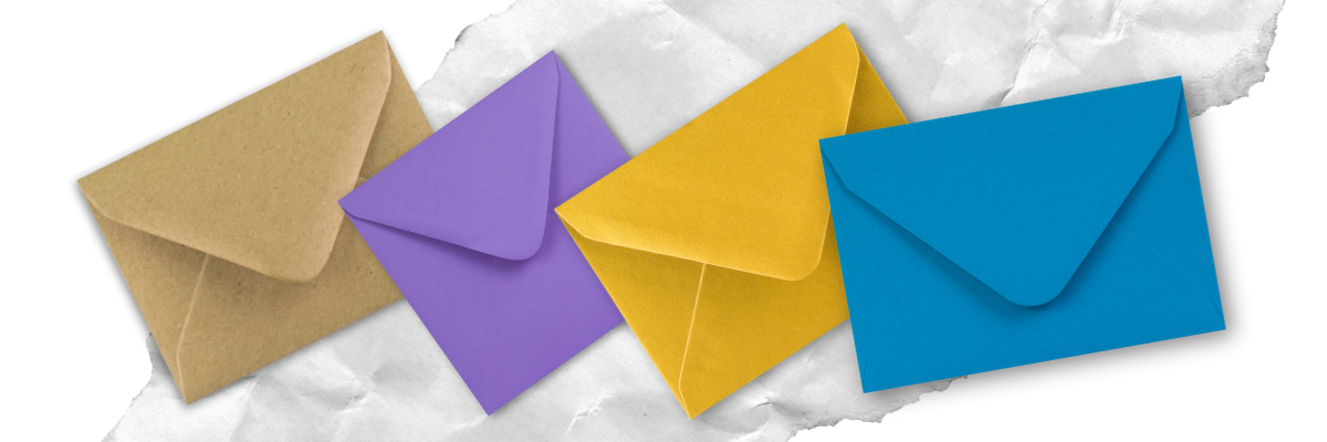 Enveloppes en papier
