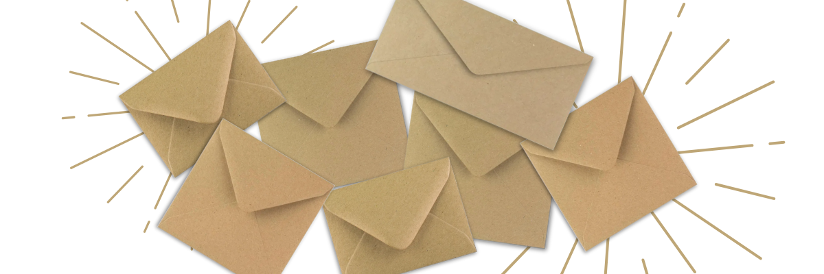 Enveloppes en papier kraft