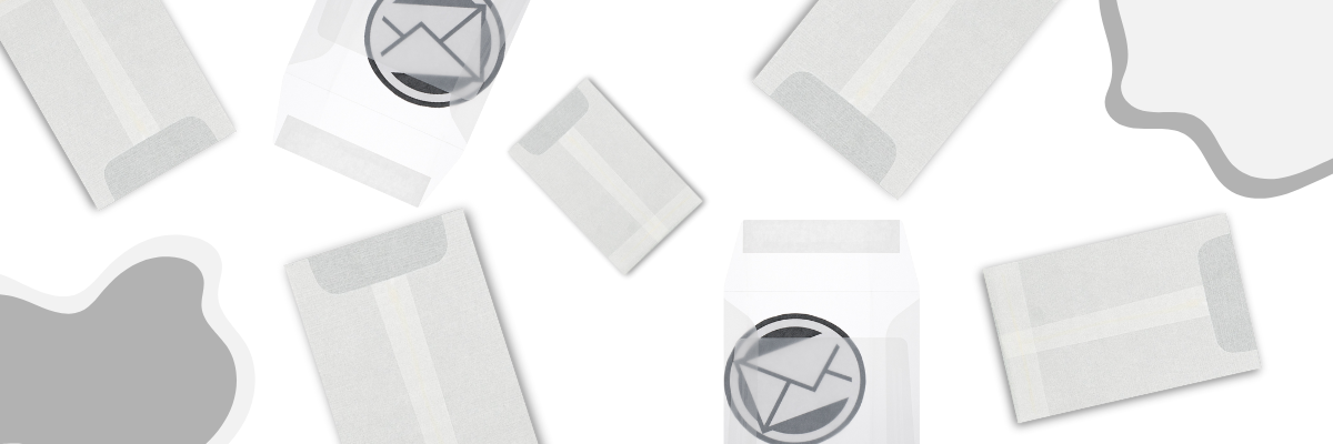 Enveloppes transparentes