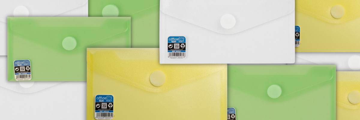 Enveloppes à fermeture velcro