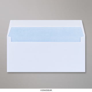 Enveloppe blanche 102x216 mm