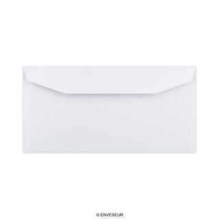 Enveloppe blanche 114x229 mm