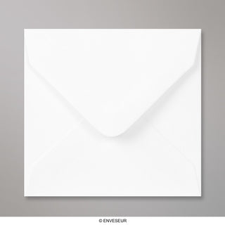 Enveloppe blanche 100x100 mm