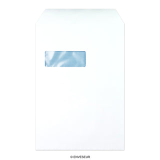 Enveloppe blanche 324x229 mm (C4)