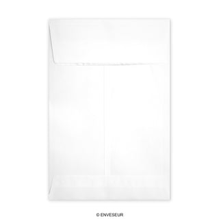 Enveloppe blanche à soufflet 324x229x25 mm (C4)