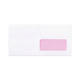 Enveloppe blanche garantie laser 110x220 mm (DL)