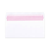 Enveloppe blanche garantie laser 110x220 mm (DL)