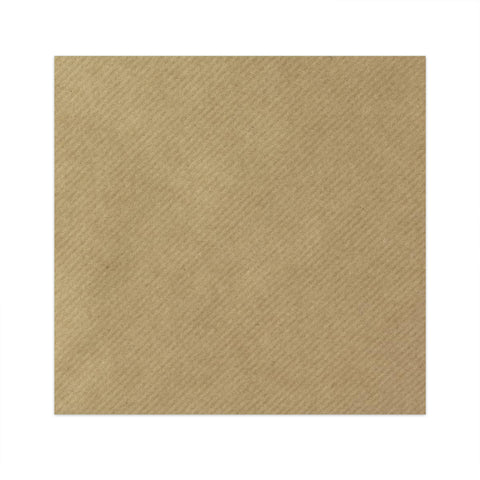 Enveloppe kraft striée 140x140 mm