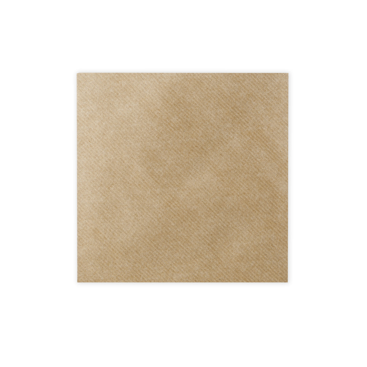 Enveloppe kraft striée 155x155 mm