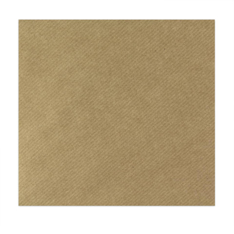 Enveloppe kraft striée 155x155 mm