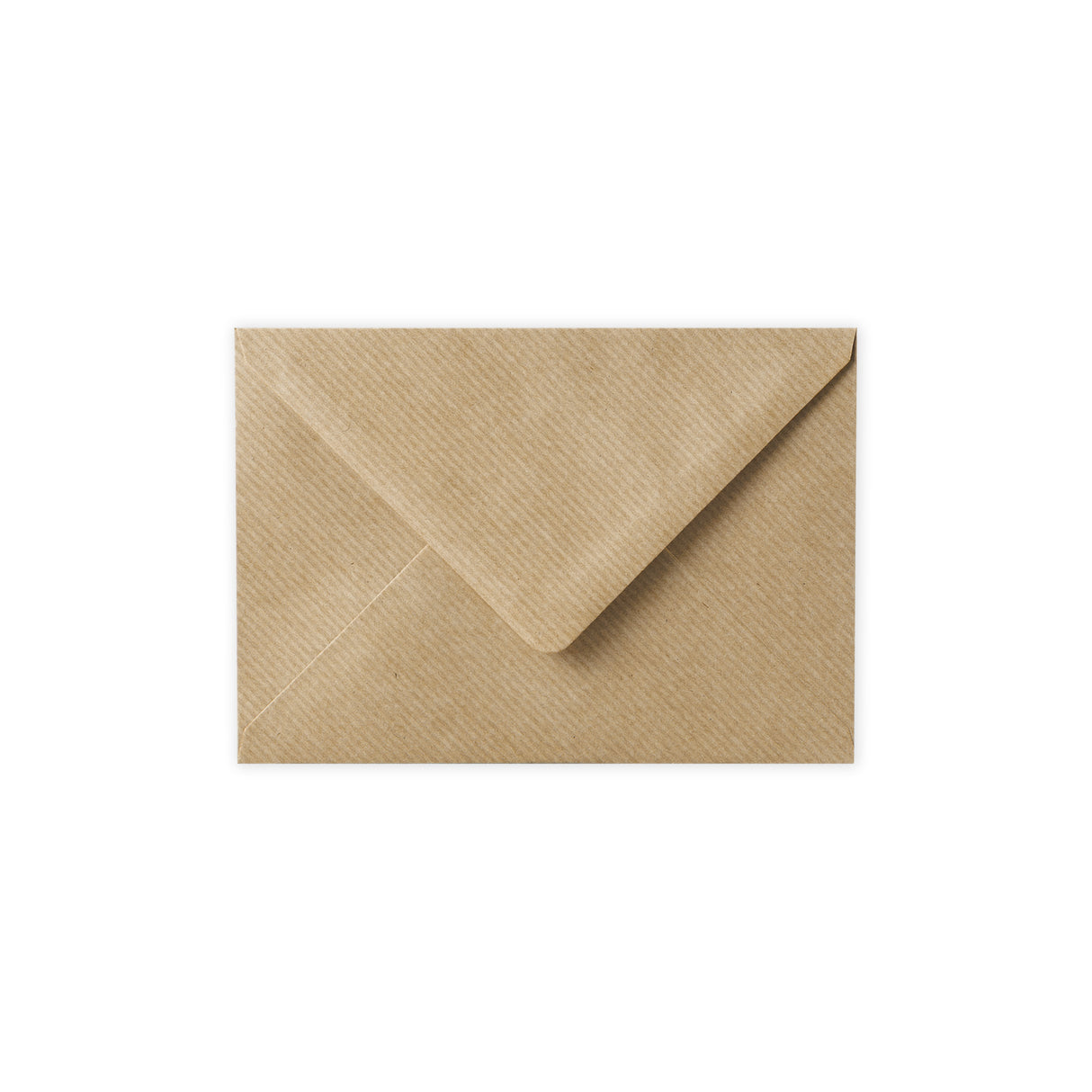 Enveloppe kraft striée 114x162 mm (C6)