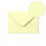 Enveloppe Ivoire avec effet martelé 133x184 mm