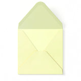 Enveloppe Ivoire avec effet martelé 155x155 mm